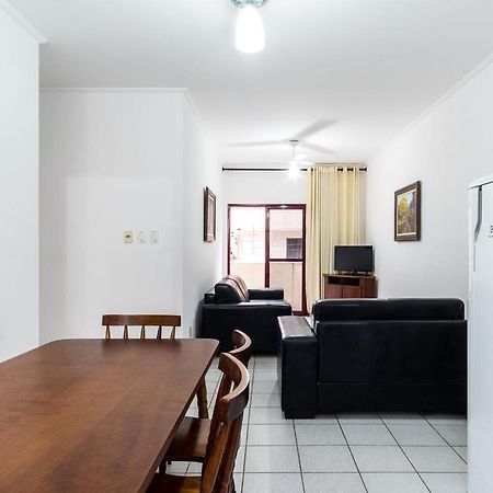 Apartamento Espacoso Com Ar Condicionado E Wi-Fi, A 100 Metros Da Praia - Edificio Estoril Ubatuba Exteriör bild
